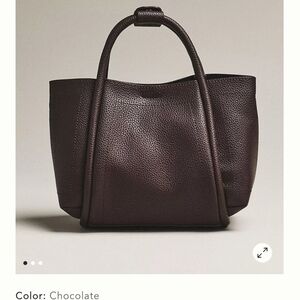 Anthropologie Mini Pebbled Leather Crossbody